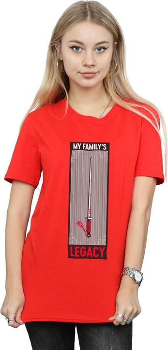 Immagine prodotto Disney Mulan Movie Legacy Sword Maglietta Ampia Donna (L)