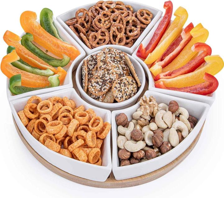 Produktbild Dimono Snacktablett mit 6 Schalen