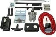 Produktbild Hörmann Torgriffgarnitur m. Schloss PZ Kunststoff schwarz TS 42,5 (Türgriff)