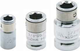 Jonnesway ADAPTER 3/8" DO KOŃCÓWEK 6kt. 1/4"