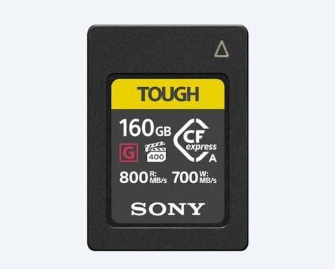 Actual product image Sony Tough CEA-G (160 GB, CFexpress type A)