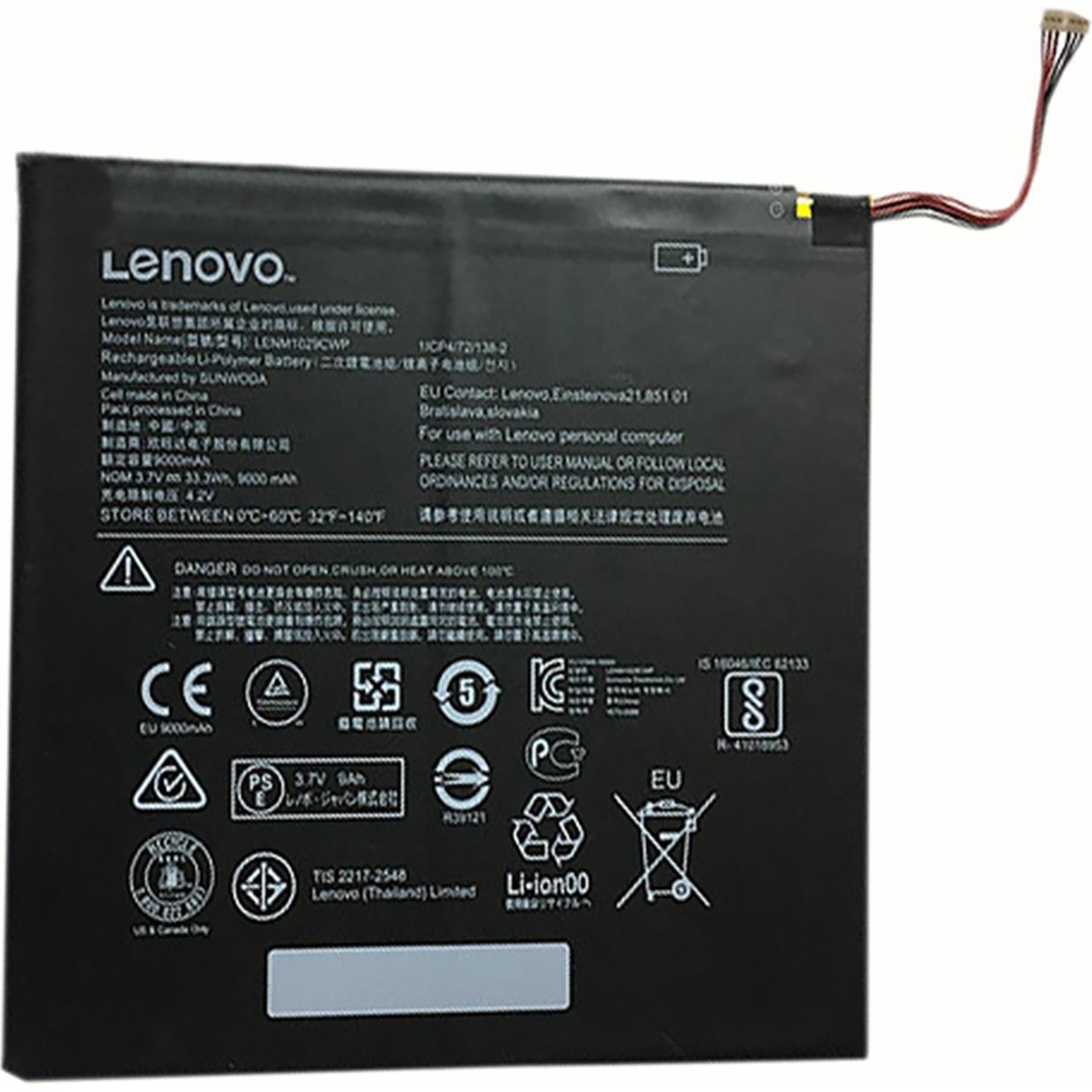 Lenovo Battery With Bracket (9000 mAh), Notebook Akku, Schwarz