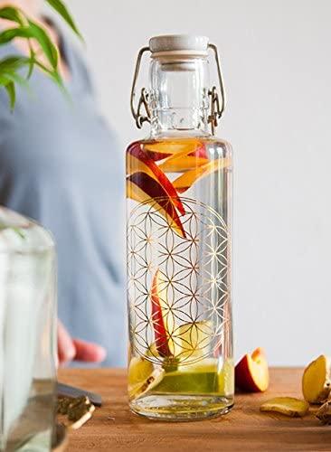 Actual product image Soulbottles Drinking Bottle Flower of Life 0.6L (0.60 l)