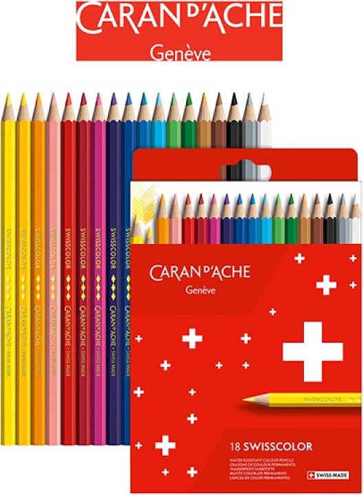 Immagine prodotto Caran d'Ache Swisscolor (Multicolore, 18 x)