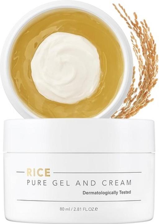 Thank you Farmer THANKYOU FARMER Rice Pure Gel and Cream Koreanische Reis-Extrakte 100.000ppm 2.81 Fl Oz (2810 ml)