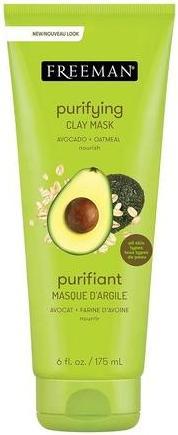 Image du produit Freeman Masque facial à base d'argile, d'avocat et de flocons d'avoine (175 ml)