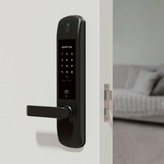 Produktbild Igloohome Mortise 2+ (Bluetooth, Fingerabdruck, Mechanische Zahlenkombination, Schlüssel, Schlüsselkarte, Smartphone)
