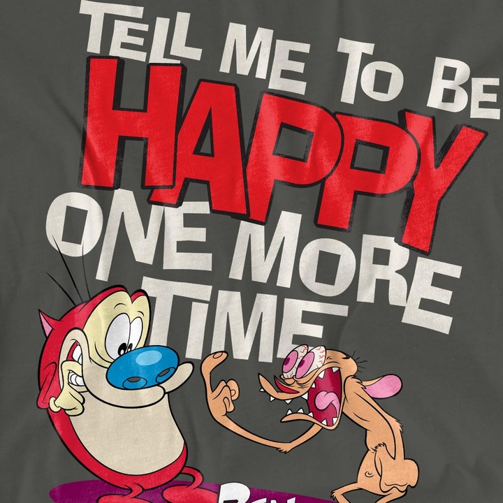 Produktbild Ren & Stimpy Tell Me To Be Happy TShirt (XL)
