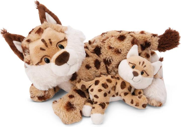 Image du produit NICI Doudou mère lynx 40cm (21 cm)