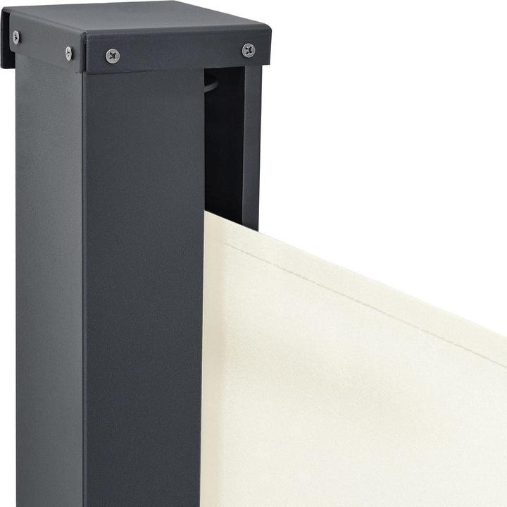 Actual product image Juskys Seitenmarkise Dubai 300x160cm - Beige (3 m)