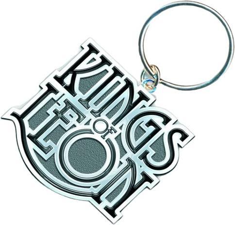 Actual product image Kings of Leon Scroll Enamel Logo Keyring