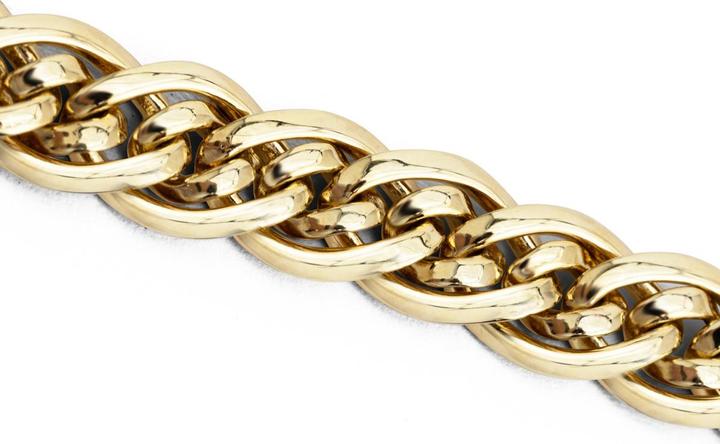 Image du produit Buddha to Buddha Armband Nathalie Mini Vergoldet J211GV E (19 cm, Argent 925)