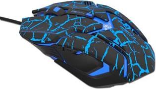 Actual product image Blue Auroza Gaming Mouse (EMS639BKCZ-IU)