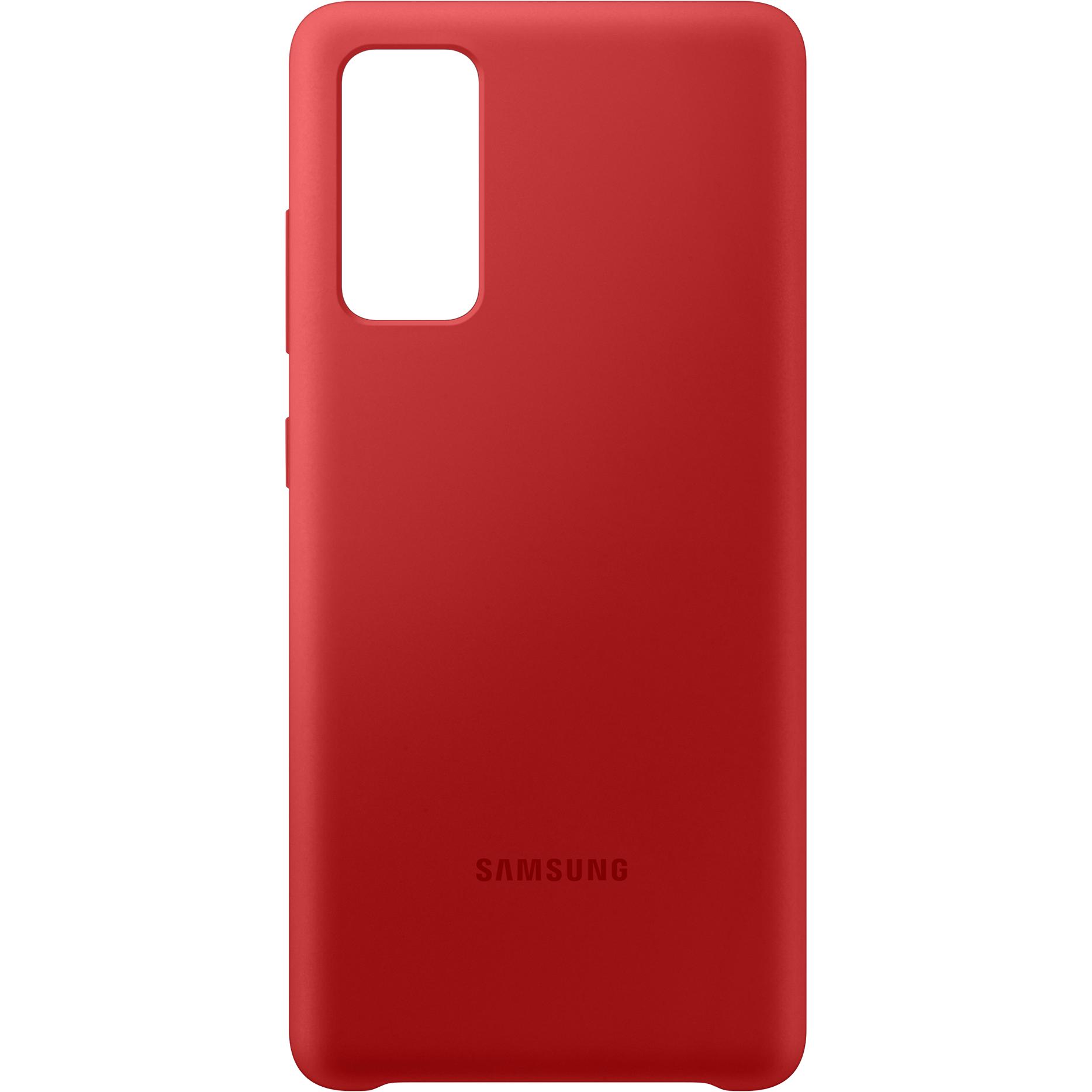 Samsung Silicone Cover (Samsung Galaxy S20 FE), Smartphone Hülle, Rot