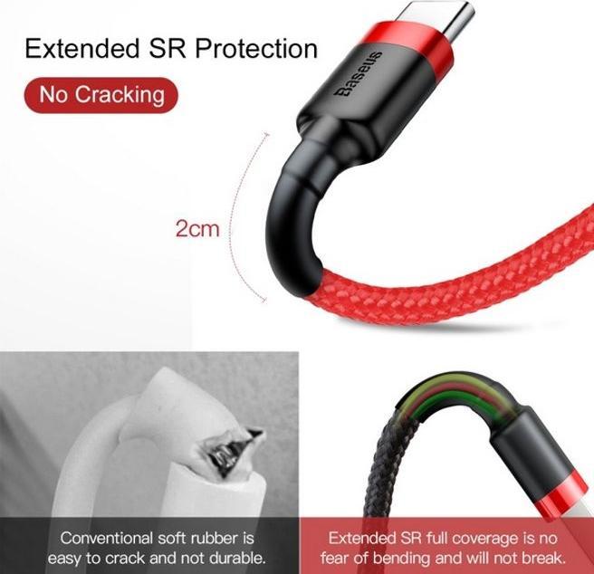 Produktbild Baseus Polyaramid-Series (0.50 m, USB 2.0)
