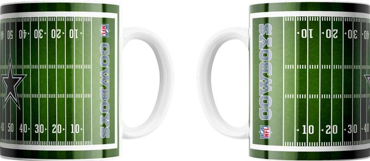 Image du produit Great Branding Dallas Cowboys Jumbo-Tasse „Field“ 450ml (450 ml)