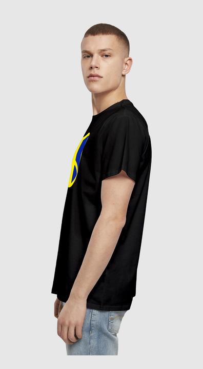 Produktbild Merchcode Peace - Heart Peace Basic T-Shirt - 161531 (M)