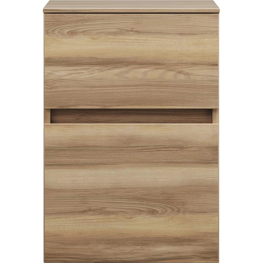 burgbad, Badezimmerschrank, Lin20 Unterschrank, 2 Auszüge in der Tiefe 357, 400x357x580mm, USIU040
