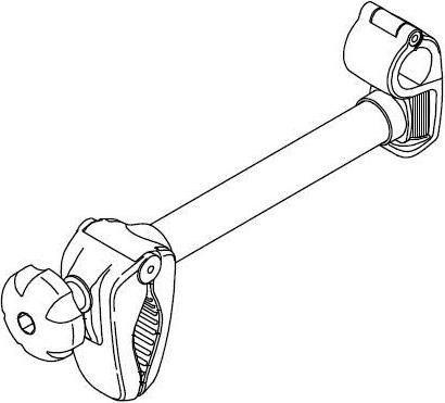 Produktbild Fischer Haltearm lang 25,5 cm 126001 & 10443