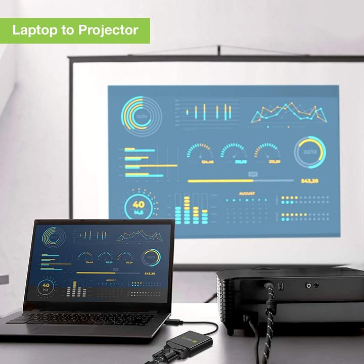 Produktbild Techly DisplayPort zu (VGA, 15 cm)