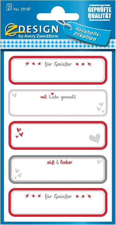 Immagine prodotto Avery Haushalts-Etiketten