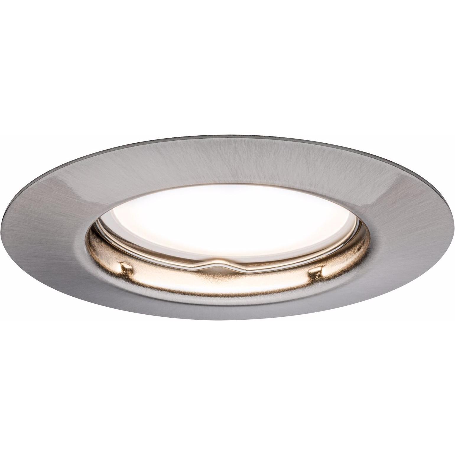 Paulmann Argento Applique + Plafoniera, Apparecchio Da Incasso (340 Lm, Gu10)