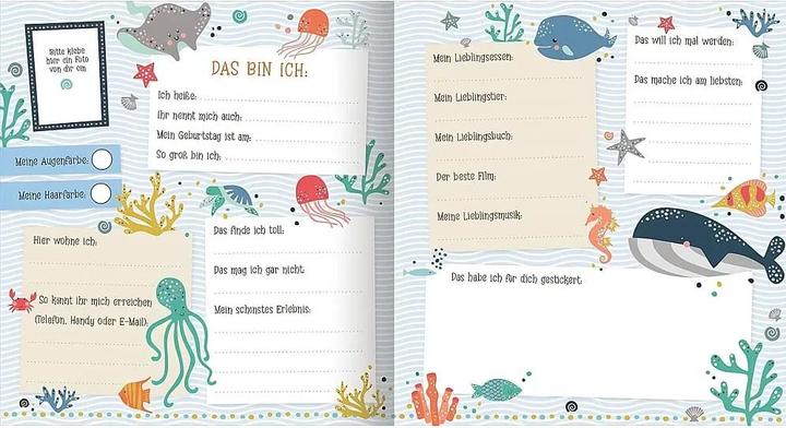 Produktbild Freundebuch - Meerjungfrau (300 Sticker)