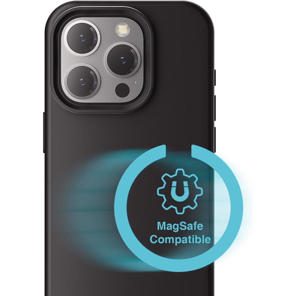 Thumbnail - 4smarts Silikon Case (Apple iPhone 16 Pro), Smartphone Hülle, Schwarz