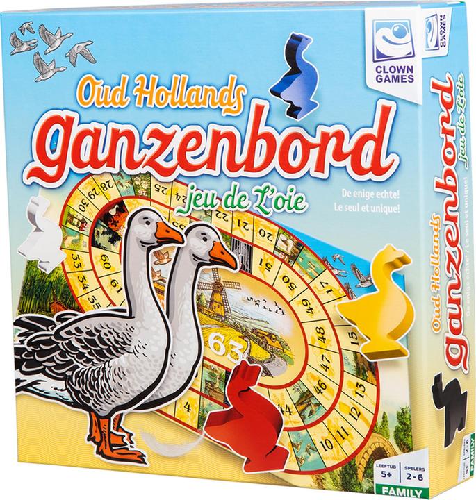 Produktbild Clown games Ganzenbord de Luxe (Französisch, Englisch)