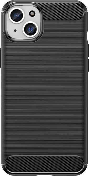 Image du produit Hurtel Étui souple à motif carbone pour iPhone 15 Plus Étui carbone - noir (Apple iPhone 15 Plus)