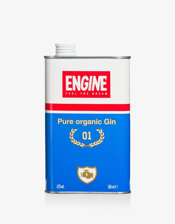 Actual product image Engine Pure Organic Gin 42% Vol. 0,5l (1 x 50 cl)