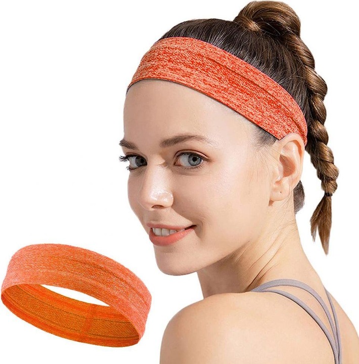 Immagine prodotto Hurtel Fascia in tessuto elastico per la corsa fitness arancione