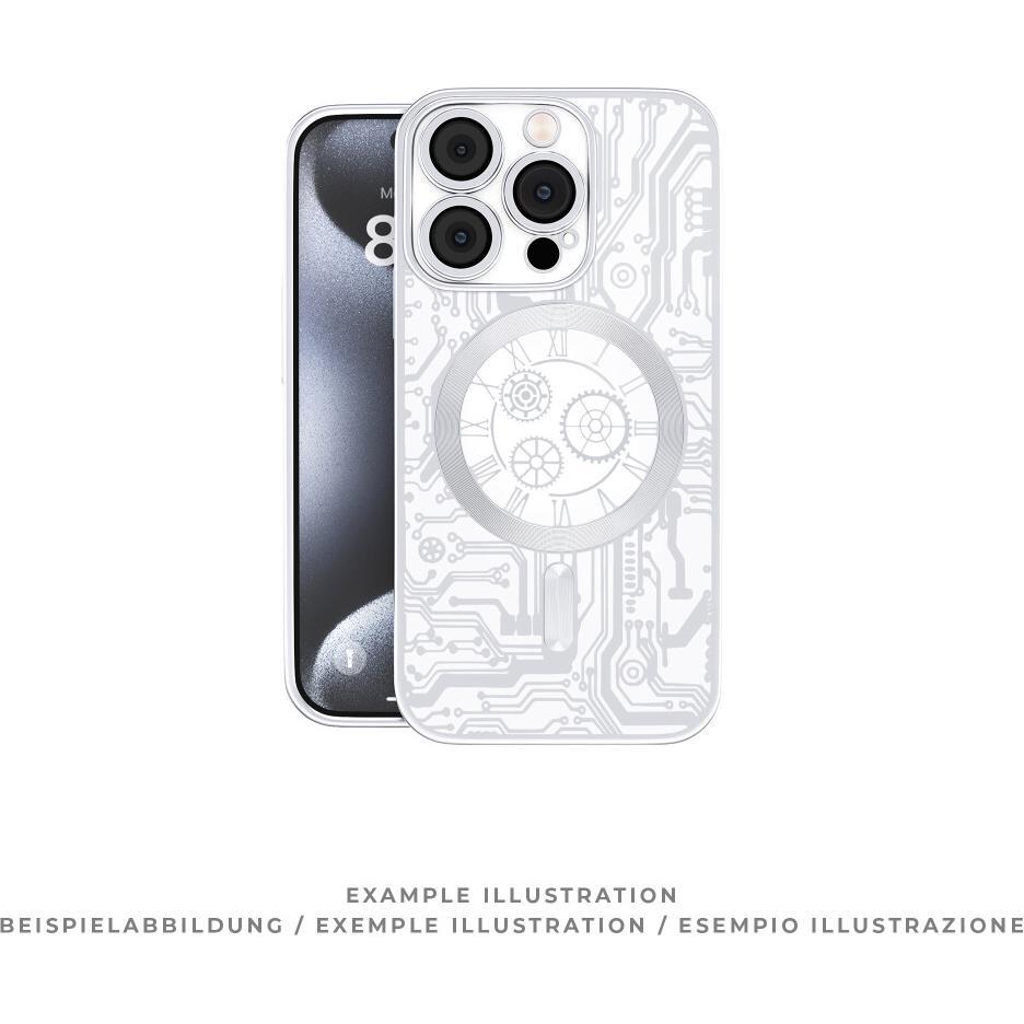 Thumbnail - prio elegante Handyhülle MAG für iPhone 12 silber (Apple iPhone 12), Smartphone Hülle, Silber