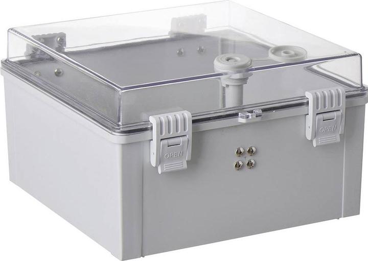 Tru Components Schaltschrank Kunststoff transp. 300 x 300 x 180 mm