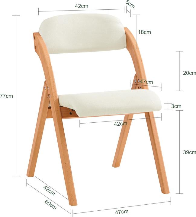 Immagine prodotto SoBuy Klappstuhl