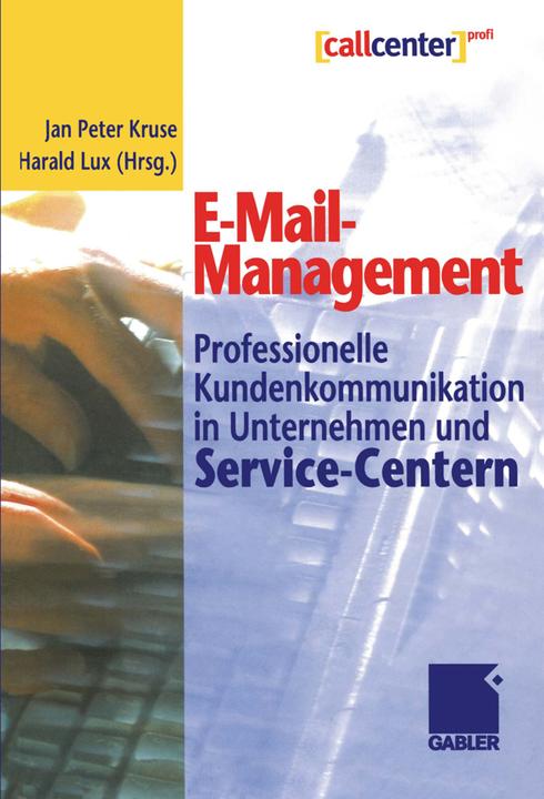 Produktbild E-Mail-Management (Deutsch, Harald Lux, Jan Peter Kruse, 2012)