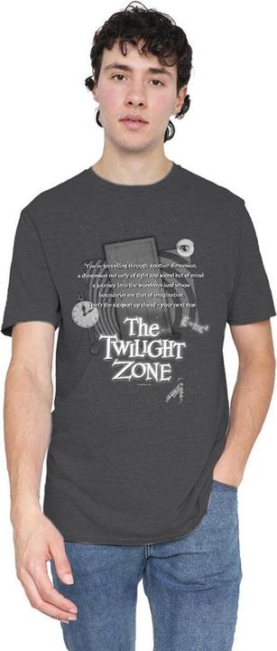 Produktbild The Twilight Zone Monologue TShirt meliert (XL)