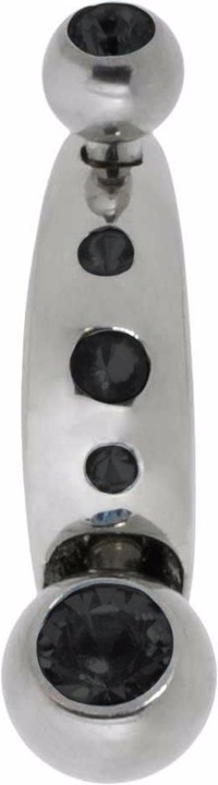 Produktbild Bijouteria Intimpiercing (Chirurgenstahl 316L, Zirkonia, Premium Kristall)