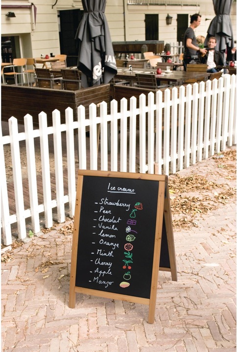 Actual product image Securit Chalk board stand (Blackboard, 56 x 89 cm)