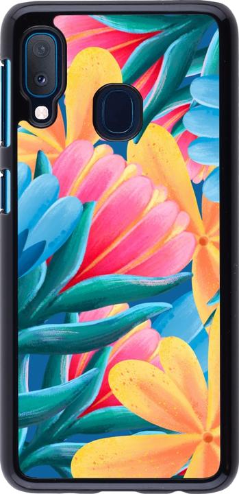 Actual product image PhoneLook Coque Spring 23 colourful flowers (Samsung Galaxy A20e)