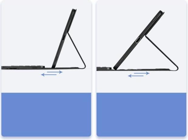 Produktbild Dux Ducis Touchpad Keyboard Case Wireless Bluetooth Keyboard for Samsung Galaxy Tab S7 (US, Galaxy Tab S8)