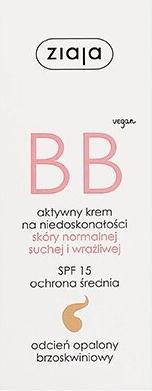 Image du produit Ziaja Bb Cream Peau normale et sèche SPF 15 - Bb Cream Shade Dark (Dark)