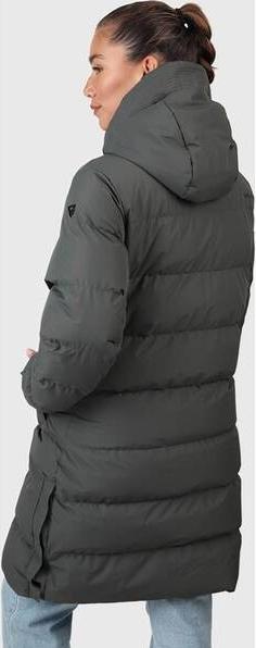 Productafbeelding Brunotti Madwell Dames Puffer Jas - Mud Green - Groen - Maat S (S)
