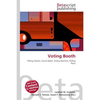 Voting Booth, Fachbücher von Lambert M. Surhone, Miriam T. Timpledon, Susan F. Marseken
