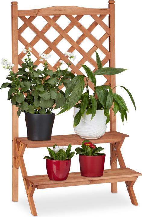 Actual product image Relaxdays Flower Rack with Trellis