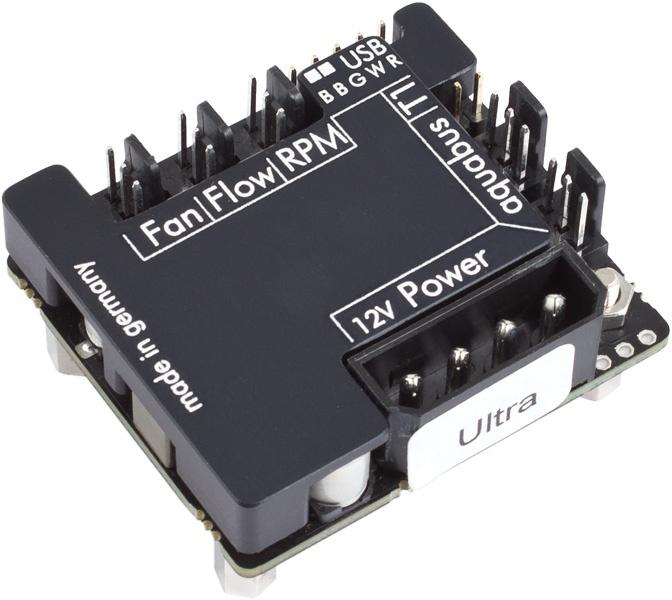 Aqua Computer Dissipatore di calore del controller della ventola Aqua