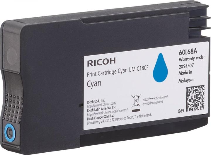 Produktbild RICOH Toner IJM C180F cyan 1600 Seiten 408518 (C)