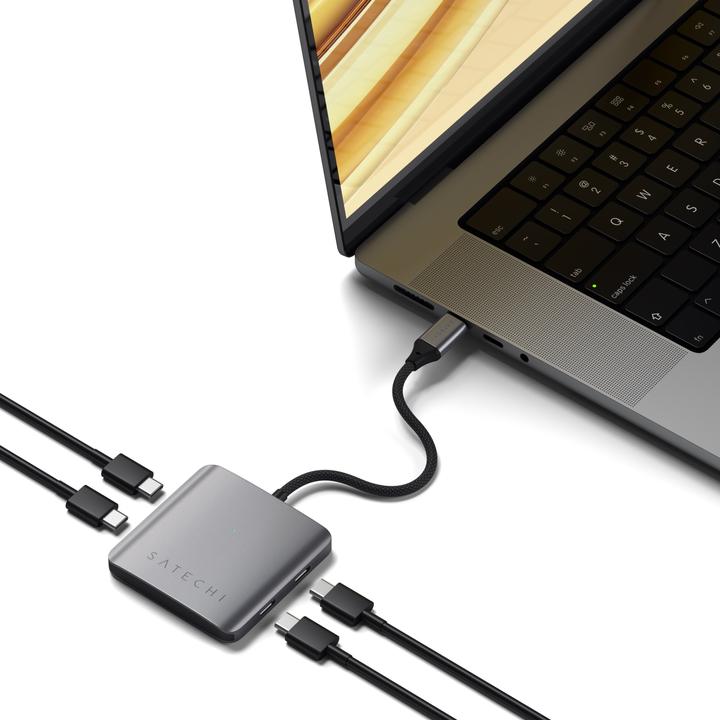 Image du produit Satechi ST-H4CPDM (USB-C, 4 Ports)