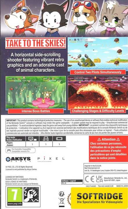 Produktbild Aksys Game Horgihugh and Friends (Switch, Switch Lite, Switch OLED, EN)
