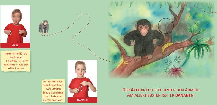 Produktbild Mit Babyzeichen die Welt entdecken: Tiere aus dem Zoo (Deutsch)